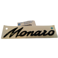 Holden Monaro Badge V2 VY VZ CV8 - R Black *DISCONTINUED