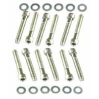 Chrome Socket Head Bolt Set Intake Cleveland Socket Head 302c 351c