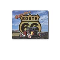 Metal Tin Sign - 12" x 15" - Get Your Licks on Route 66