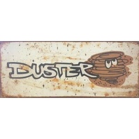 Metal Tin Sign Plymouth Duster 7" x 17"