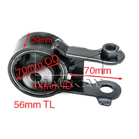 Engine Mount (Yaris NCP90R 1.3L I4 Auto) Rear