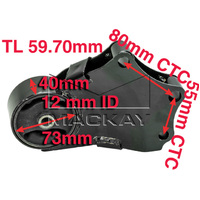 Engine Mount (Mentor 1.5L I4 Auto) Rear