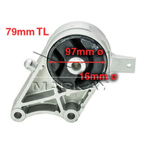 Engine Mount (SAAB 9-3 2.0L I4 Turbo Manual) Front