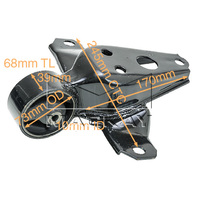 Engine Moun (Paseo Auto) Rear