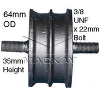 Engine Mount (Landrover Series 2A 88 2.3L I4) Front