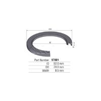 Front Crankshaft Seal 4.5L Toyota Landcruiser 1FZFE