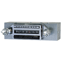 AAR-Series Bluetooth AM/FM Radio Conversion for 1960 Chevrolet Corvair (Wonderbar) 