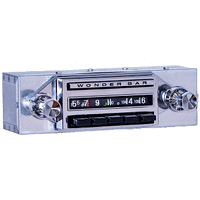 AAR-Series Bluetooth AM/FM Radio Conversion for 1961-62 Chevrolet Corvair/1962 Chevy II Nova 