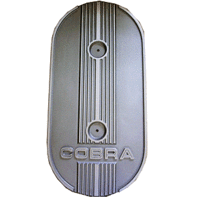 Shelby Oval Air Cleaner Top Plate COBRA Finned