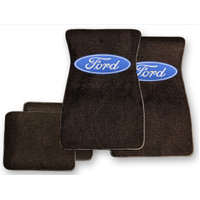 1964 - 1973 Mustang Floor Mats with Oval Ford Logo