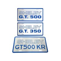 Shelby Novelty Licence Plate