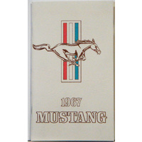 1967 Owner's Manual and Mustang Wallet Kit