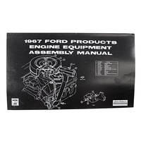 1967 Mustang Engine Component Assembly Manual
