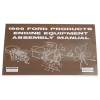 1969 Mustang Engine Component Assembly Manual