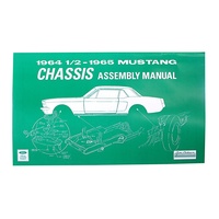 1964 - 1965 Mustang Chassis Assembly Manual
