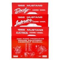 1966 Mustang Assembly Manual Set
