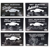 1967 Mustang Assembly Manual Set