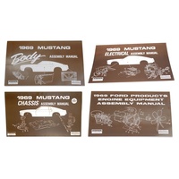 1969 Mustang Assembly Manual Set