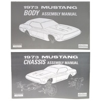 1973 Mustang Assembly Manual Set