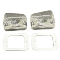 XR XT Falcon ZA ZB ZC ZD Fairlane Park Lamp Lens and Gasket Set - Pair
