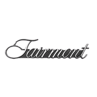 XA XB Fender Guard Boot Badge - Fairmont Script