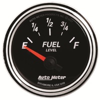 Designer Black II 2-1/16" SSE Fuel Level Gauge w/ Air-Core (240-33 ?)