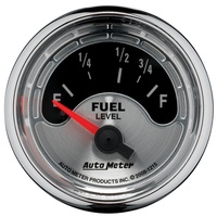 AutoMeter American Muscle Fuel Level Gauge 2 1/16" 73 - 10 ohm (Most Fords)