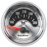 American Muscle 2-1/16" Oil Temperature Gauge w/ Air-Core (140-300 °F)