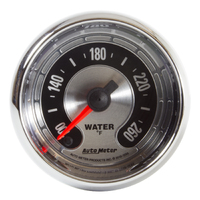 American Muscle 2-1/16" Stepper Motor Water Temperature Gauge (100-260 °F)