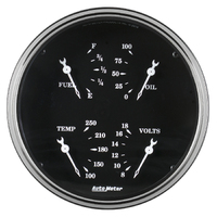 Old Tyme Black 5" Quad Gauge (240-33 ?)