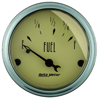 Antique Beige 2-1/16" Fuel Level Gauge w/ Air-Core (73-10?)