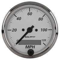 American Platinum 3-1/8" Electronic Speedometer (0-120 MPH)