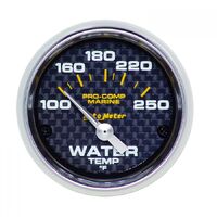 Marine 2-1/16" Water Temperature Gauge w/ Air Core (100-250 °F)