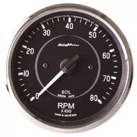 Cobra 4" In-Dash Tachometer (0-8,000 RPM)