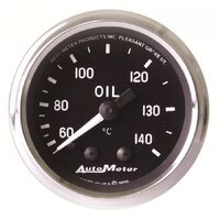 Cobra 2-1/16" Oil Mechanical Temperature Gauge (60-140 °C) 8 ft