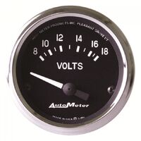Cobra 2-1/16" Voltmeter w/ Air-Core (8-18V)