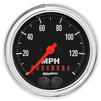 Traditional Chrome 3-3/8" GPS Speedometer (0-140 MPH)