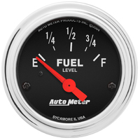 Tradtional Chrome 2-1/16" SSE Fuel Level Gauge w/ Air-core for GM (0-90 ?)