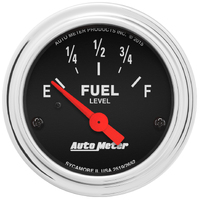 Traditional Chrome 2-1/16" Linear Fuel Level w/ Air-Core (73-10 ?)