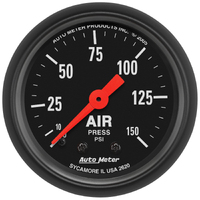 Z-Series 2-1/16" Mechanical Air Pressure Gauge (0-150 PSI)