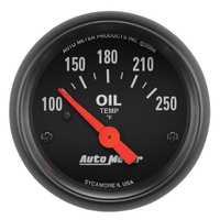 Z-Series 2-1/16" Oil Temperature Gauge w/ Air Core (100-250 °F)