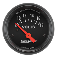 Z-Series 2-1/16" Voltmeter w/ Air-Core (8-18V)