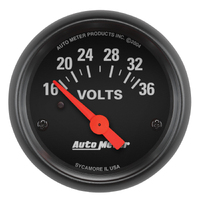 Z-Series 2-1/16" Voltmeter w/ Air-Core (16-36V)