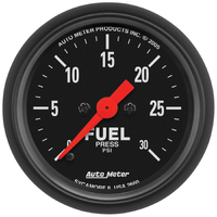 Z Series 2-1/16" Stepper Motor Fuel Pressure Gauge (0-30 PSI)