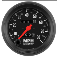 Z-Series 3-3/8" Mechancial Speedometer (0-80 MPH)