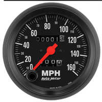 Z-Series 3-3/8" Mechanical Speedometer (0-160 MPH)