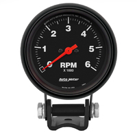 Z-Series 2-5/8" Pedestal Tachometer (0-6,000 RPM)