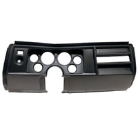 Direct Fit Dash Panel - Fits (2) 3-3/8" & (4) 2-1/16" Gauges (1969 Chevelle)