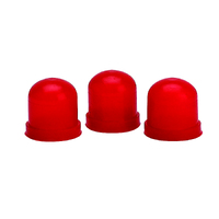 Set of 3 Light Bulb Boots - Red