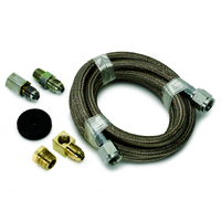 Braided Stainless Steel Line (#4 Dia., -4An And 1/8" NPTF Fittings) 6 Foot